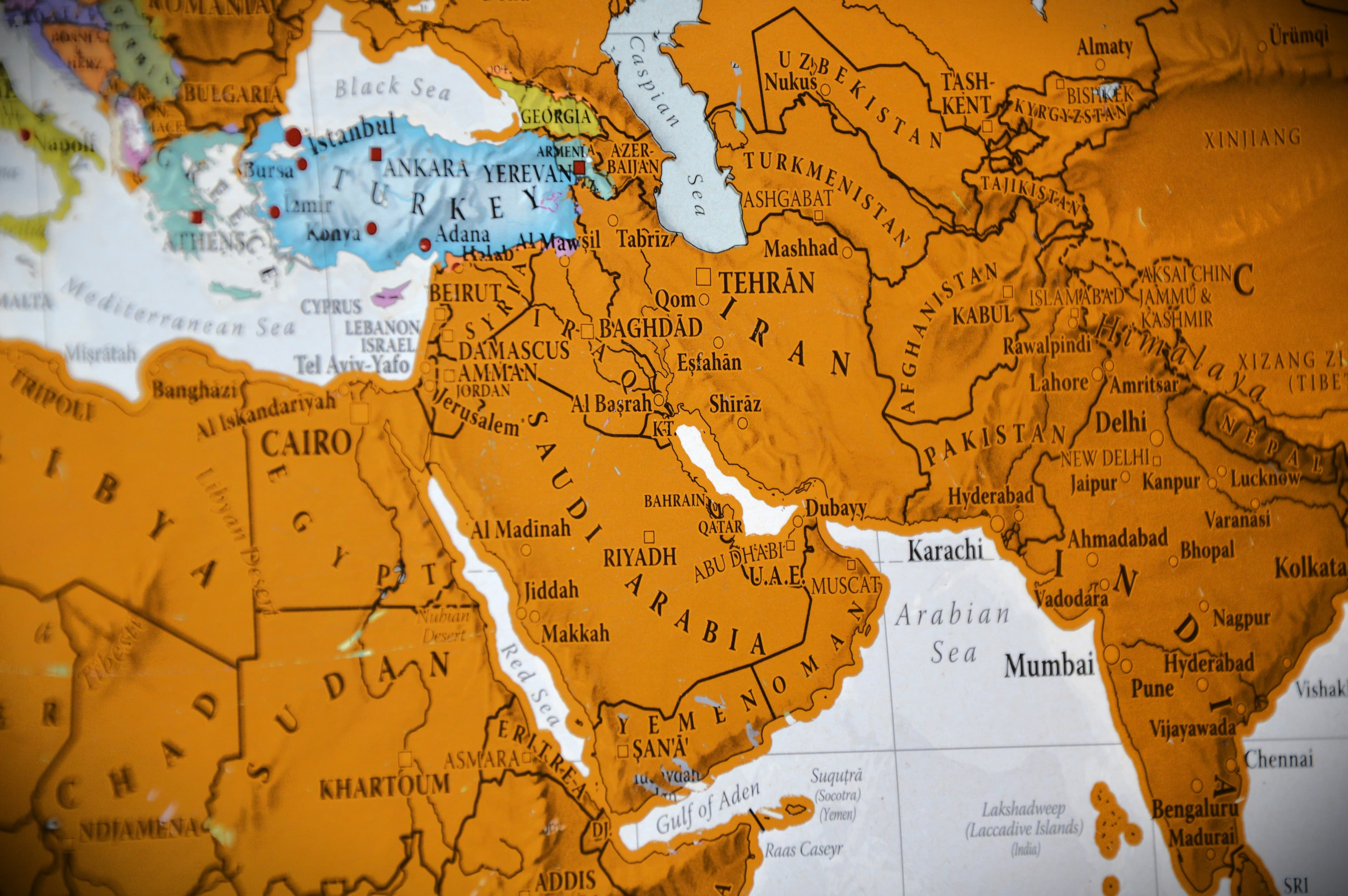 Middle East Map