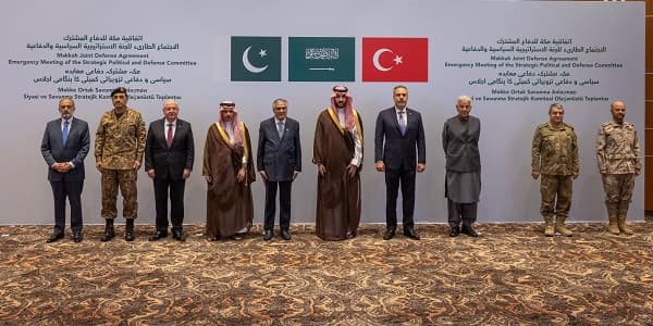 Turkish, Saudi and Pakistani Foreign Ministers